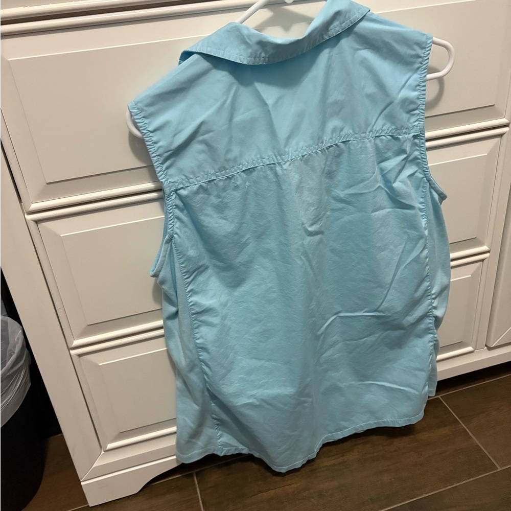 Coral Bay Sky Blue Blouse - Picture 2 of 3